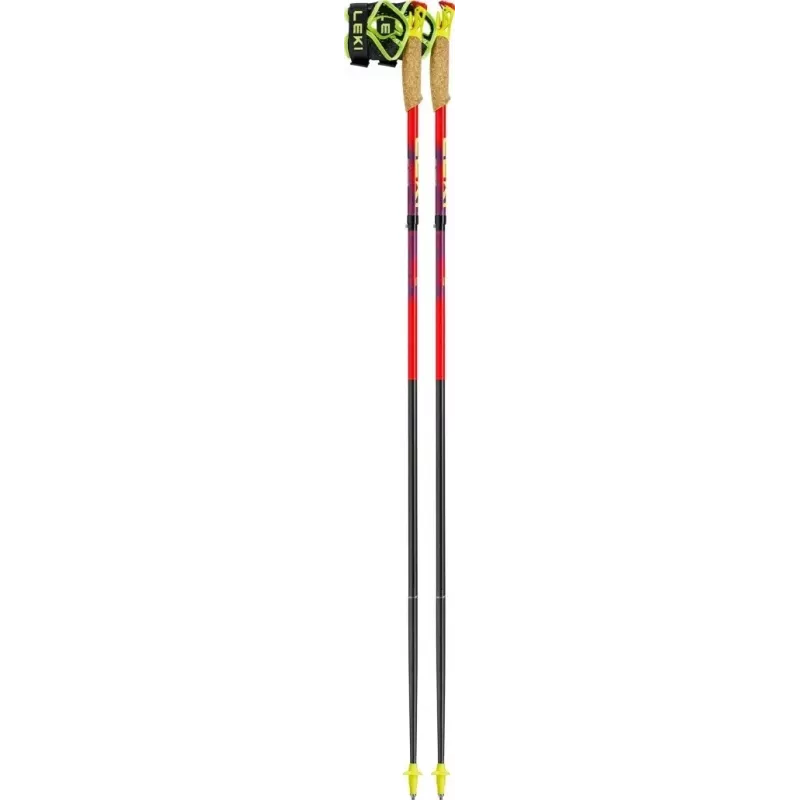 Leki TRL Ultratrail FX One lazdos, 115 cm, raudonos