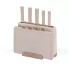 Maestro MR-1412-BEIGE peilių rinkinys su blokeliu + pjaustymo lentelių rinkinys, smėlinė