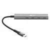 Goobay plonas 4 prievadų USB šakotuvas USB-C į 5 Gbit/s - - kištukas> 4x - lizdas (76564)