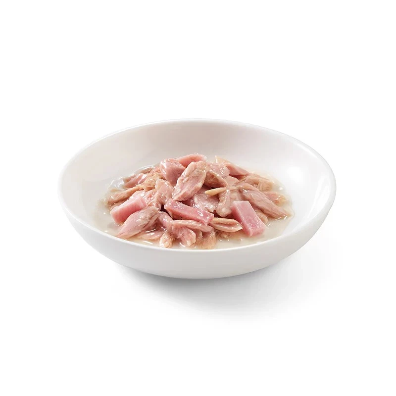 SCHESIR tunas su kumpiu sultinyje - drėgnas kačių maistas - 140 g