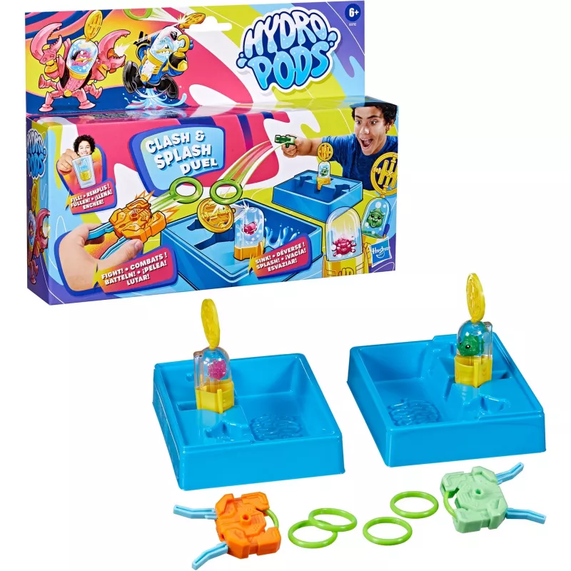 Hydro Pods Clash & Splash Dvikova, įgūdžių žaidimas