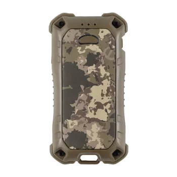 Elektrinis šildytuvas Ocoopa UT3201 Camouflage — nešiojamasis keraminis patalpų šildytuvas su 10 000 mAh išorine baterija ir iki 18 val. veikimo trukme