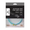 Daugiamodis dvipusis kabelis OM4 50/125, LC/LC, 1 m