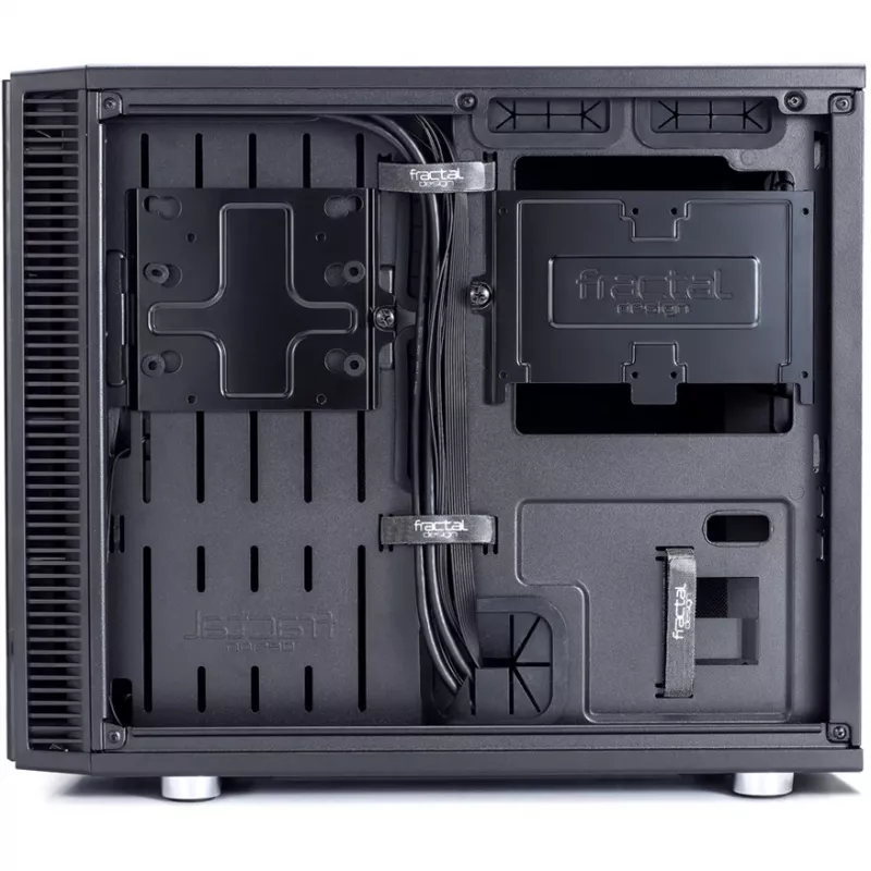 Fractal Design Define Nano S - Window - Tower - ITX - be maitinimo bloko (ATX) - juodas - USB/Audio (FD-CA-DEF-NANO-S-BKW)