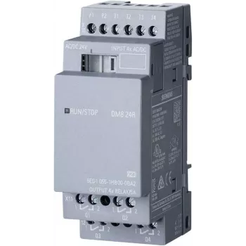 Siemens 6ED1055-1HB00-0BA2 skaitmeninis / analoginis įvesties / išvesties modulis Relės kanalas
