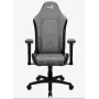 Aerocool Crown AeroSuede universali žaidimų kėdė su paminkštinta sėdyne, akmens pilka