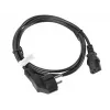 Lanberg CA-C13C-10CC-0018-BK maitinimo laidas juodas 1,8 m C13 jungtis CEE7/7 (CA-C13C-10CC-0018-BK)