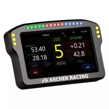 Vairo skydelis Ascher Racing 5 colių modelis 76080029 sim lenktynių ekranams