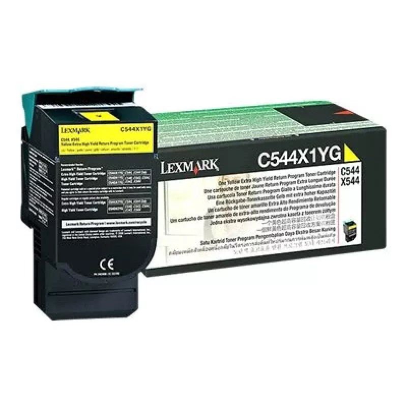 Lexmark C544X1YG spausdintuvo eksploatacinė medžiaga, geltona