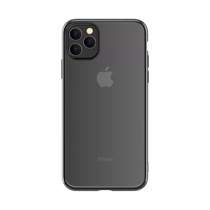 Apsauginis minkštas dėklas Devia, skirtas iPhone 12 Pro Max — smūgiams atsparus, juodas