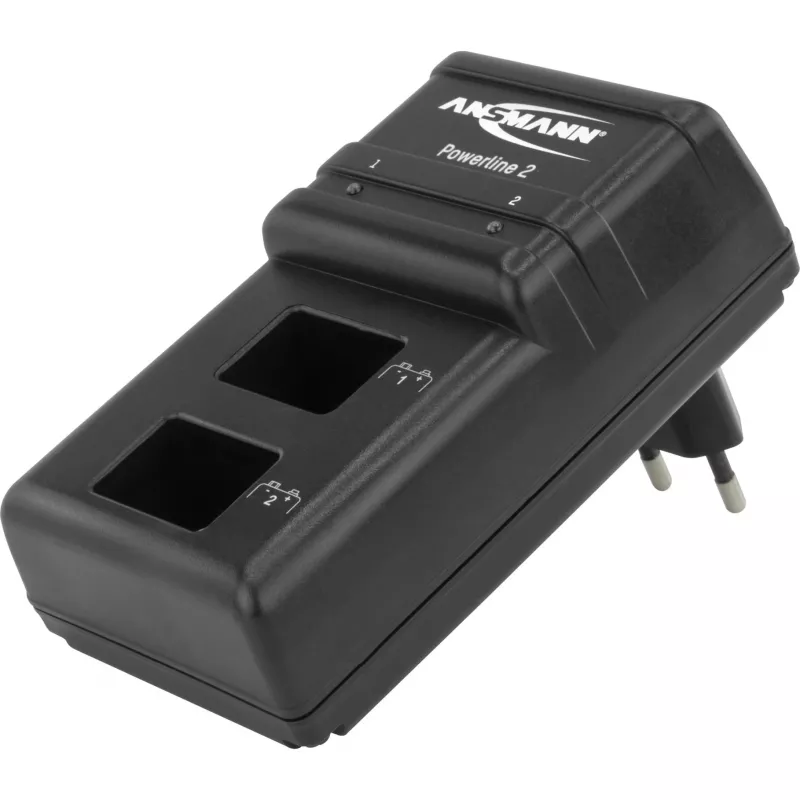 ANSMANN POWERline 2 - akumuliatorių įkroviklis - 2x9V (5107043)