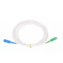 Pataisomasis laidas Extralink SC/UPC - SC/APC LSZH, vienmodis G.657B3, simplex 3mm Easy Flex, 15 m