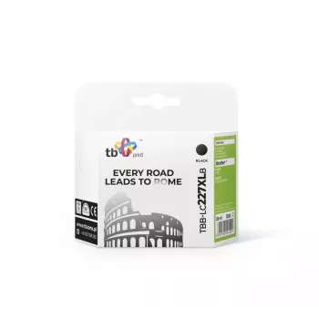 Ink. Kaz. TB suderinama su Brother LC227XL juoda nauja