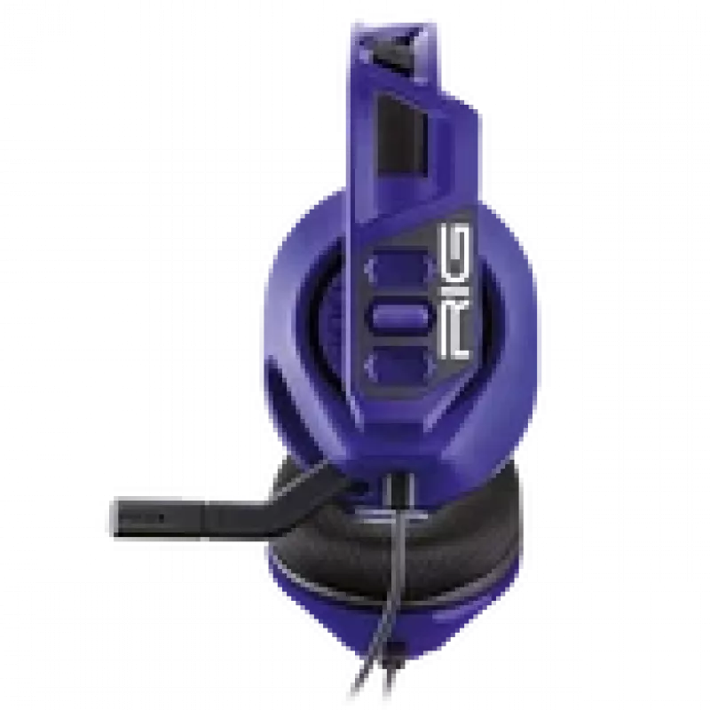 Laidinės ausinės nacon RIG 300 PRO HS — Aplink ausis, 20–20 000 Hz, 1,2 m laidas, violetinės