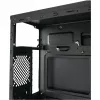 LC Power Classic 7040B - MDT - ATX - be maitinimo šaltinio - Juoda, šlifuotas aliuminis / Juoda - USB/Garsas
