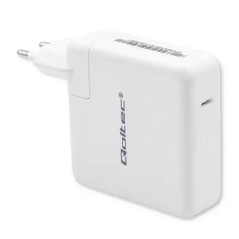 Maitinimo įkroviklis QOLTEC 51709, 96W USB-C PD, išėjimo diapazonas 5V–20V