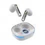 Ausinės White Shark GEB-TWS37 HyperBeat Baltos