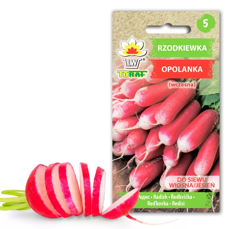 Opolanka ridikėlių Toraf daržovių sėklos, 10 g pakuotė