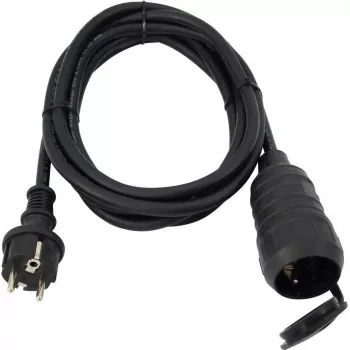Prailginamasis kabelis EUROLITE 3x1.5 mm², 3 m, modelis 30245695