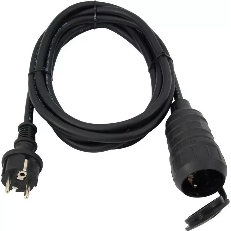 Prailginamasis kabelis EUROLITE 3x1.5 mm², 3 m, modelis 30245695