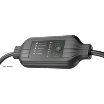 Nešiojamasis įkroviklis thb bury PowerFlash PF9040 16A 3p – nešiojamasis akumuliatorių įkroviklis, modelis PF9040, 16 A, 3 polių