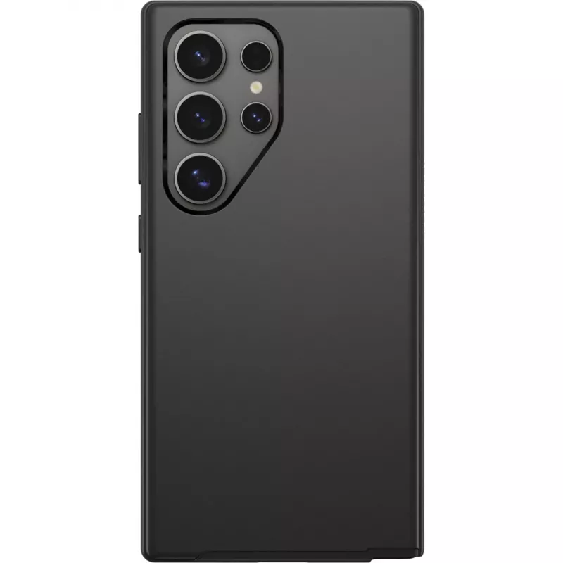 OtterBox Symmetry dėklas, skirtas Samsung Galaxy S24 Ultra — juodas, plonas dizainas