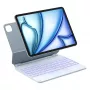 Folio Bluetooth klaviatūros dėklas Inateck KB09119 iPad Air/Pro 11 colių (27,9 cm), 500 mAh baterija, mėlynas