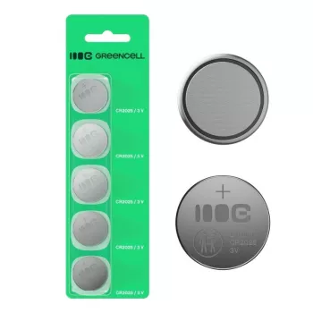 Green Cell CR2025 ličio baterija 3V 160mAh diskinė celė