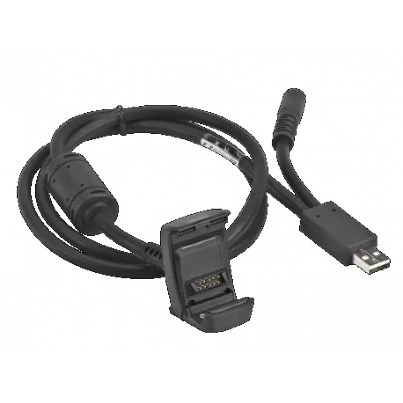 Zebra CBL-TC8X-USBCHG-01 USB laidas USB 2.0 USB A juodas