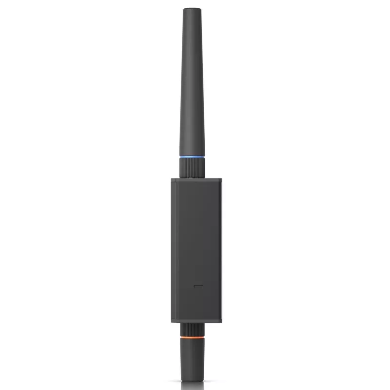 Mobiliojo tinklo maršrutizatorius Ubiquiti UMR-Ultra — 4G LTE, NanoSIM, 2,4 GHz Wi‑Fi (802.11g), 2x RJ‑45, 3 išorinės SMA antenos, 5–30 V DC
