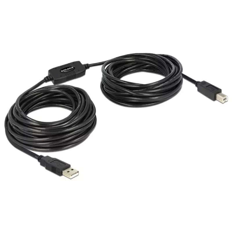 USB laidas DeLOCK 11 m USB2.0-A – USB2.0-B