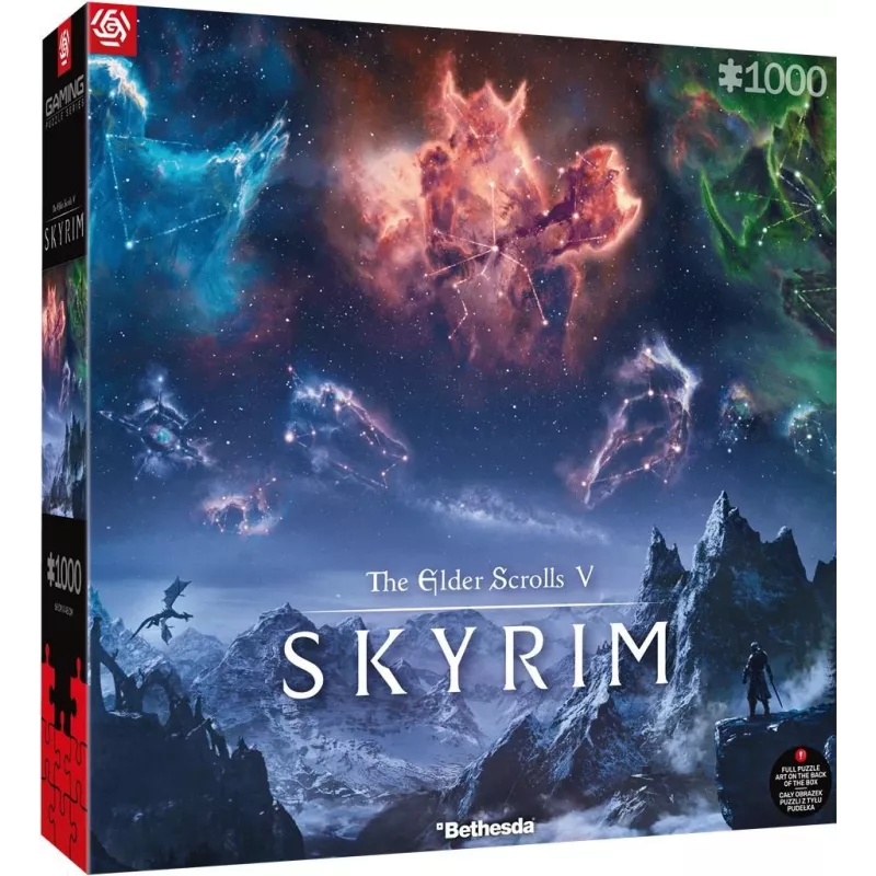 Dėlionė Good Loot Gaming - The Elder Scrolls V: Skyrim 1000 vnt.