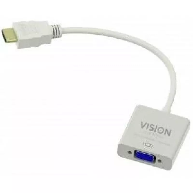 Vaizdo kabelio adapteris VGA D-Sub HDMI Type A Vision TC-HDMIVGA