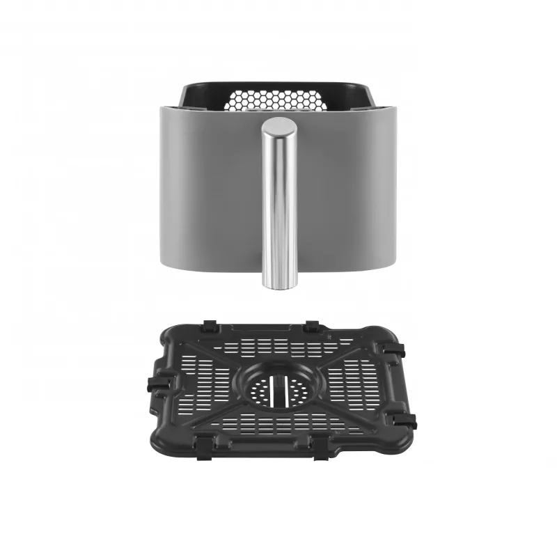 Ninja SL400EU gruzdintuvė Dviguba 9,5 L 2470 W Karšto oro gruzdintuvė Juoda, Pilka