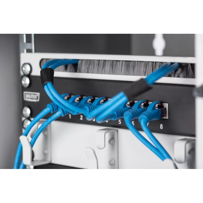 Kabelių tvarkymas Digitus DN-10 ORG-1/2U