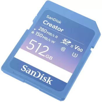 Flash atmintis SanDisk 512 GB SDXC UHS-II Creator