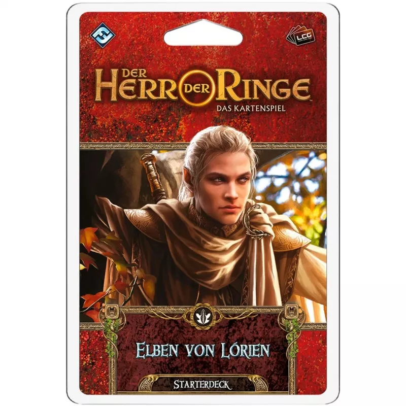 Asmodee „Žiedų valdovas: kortų žaidimas – Lórien elfų pradinė kaladė“