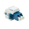 Logilink Keystone modulinė jungtis LC-Duplex Single mėlyna/balta (NK0030)