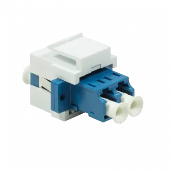 Logilink Keystone modulinė jungtis LC-Duplex Single mėlyna/balta (NK0030)