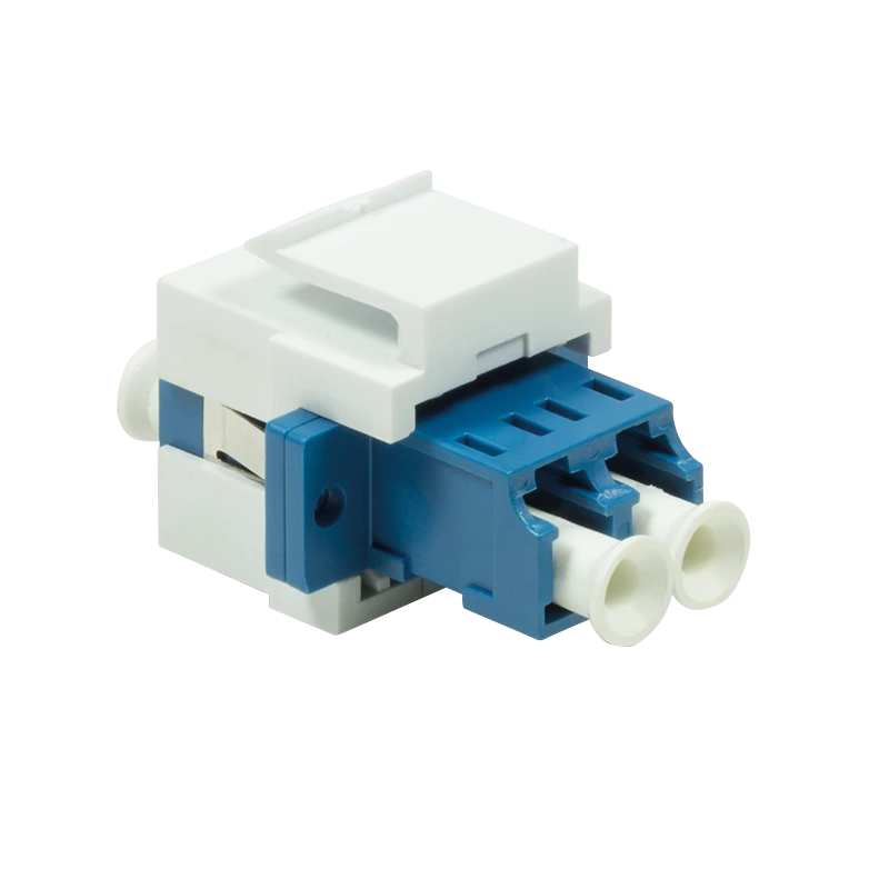 Logilink Keystone modulinė jungtis LC-Duplex Single mėlyna/balta (NK0030)