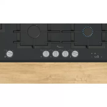 Bosch Serie 8 PRS9A6H40 kaitlentė juoda įmontuojama 90 cm dujinė 5 zonos