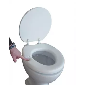 Minkštas tualetinis sėdynės užvalkalas su dangčiu