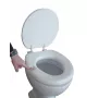 Minkštas tualetinis sėdynės užvalkalas su dangčiu