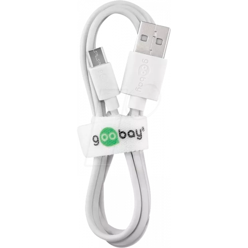 Wentronic 77527 USB laidas baltas