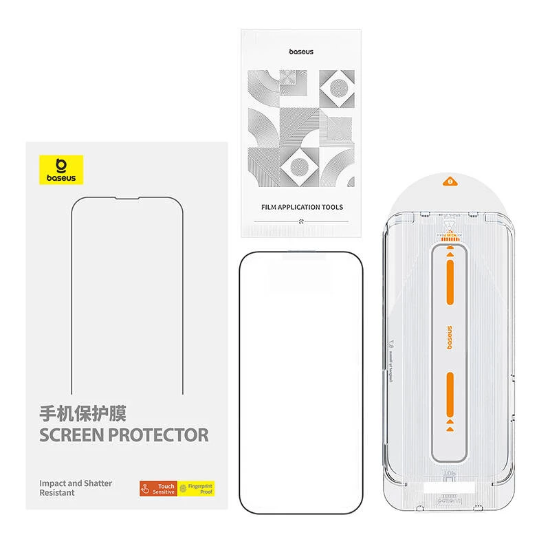 Grūdintas stiklas Baseus Crystalline Anti-Glare iPhone 15 Plus