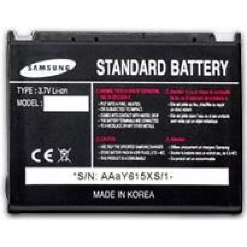 „Samsung“ mobiliojo telefono baterija Li-Ion, skirta SGH-ZV60