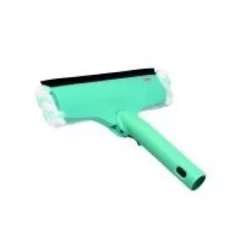 Leifheit 51320 4-in-1 Window Wiper and Frame Cleaner, green