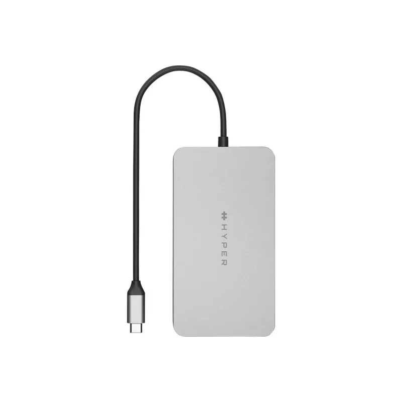 Hyper | HyperDrive Universal USB-C 10-in1 Dual HDMI Mobile Dock | Ethernet LAN (RJ-45) prievadai 1 | HDMI prievadų kiekis 2