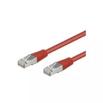 Wentronic Goobay CAT 5e komutacinis kabelis, SF/UTP, raudonas, 5 m - CCA vario mišinys (68035)