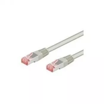 Wentronic Goobay CAT 6 komutacinis kabelis, S/FTP (PiMF), pilkas, 7,5 m - CCA vario mišinys (93650)